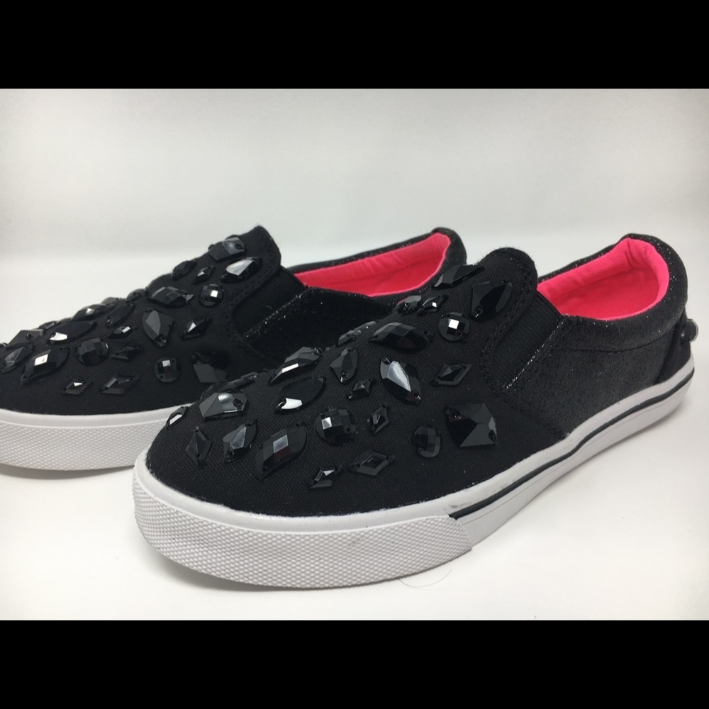 Paris Blues Maylee Slip On Sneakers School Shoes